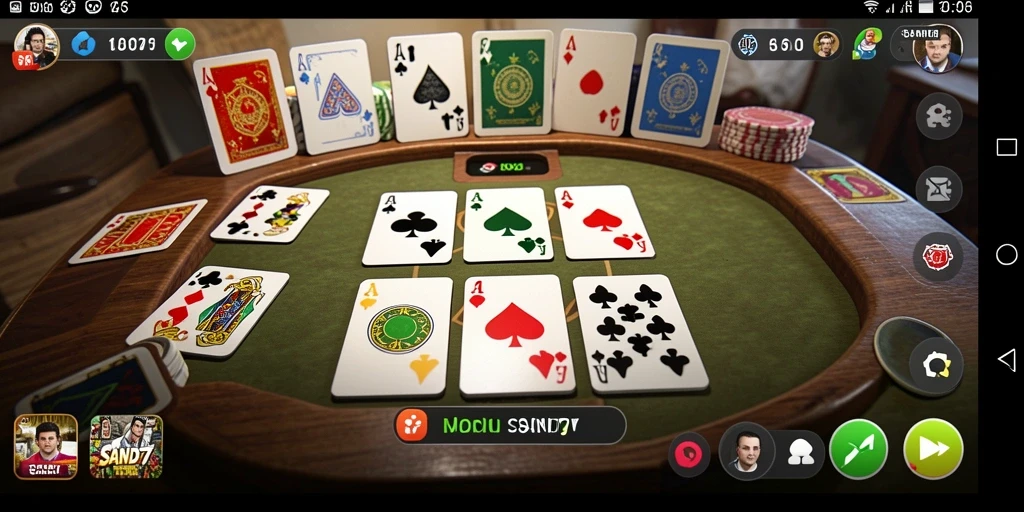 Tampilan gameplay SAND77 yang seru dan interaktif.