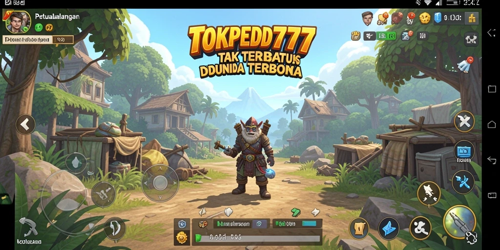 Gameplay seru dalam dunia terbuka TOKPED777 yang menantang.